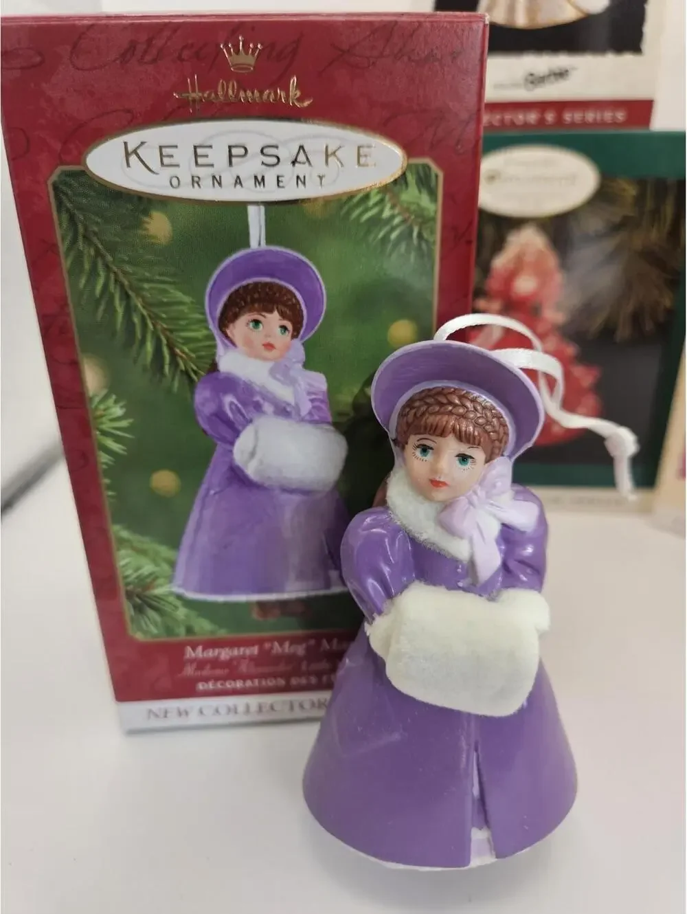 Hallmark Ornaments Madame Alexander Meg Springtime Barbie Holiday Barbies Lot 4